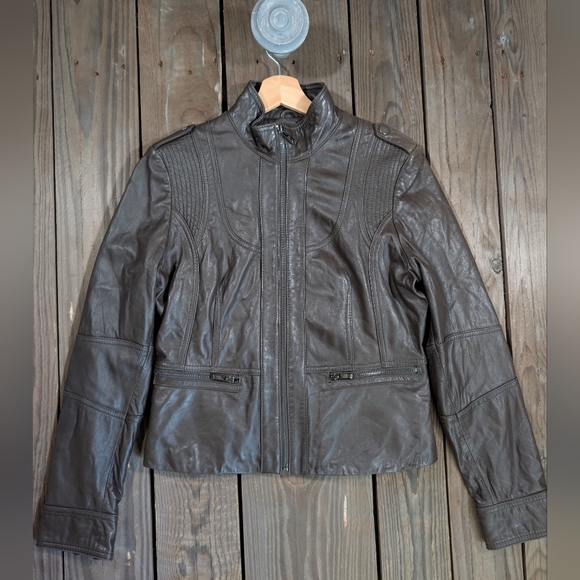 Vintage Pelle Studio Leather Jacket L - Picture 1 of 8